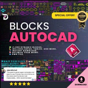 1,000+ CAD Blocks for Floor Plan Design